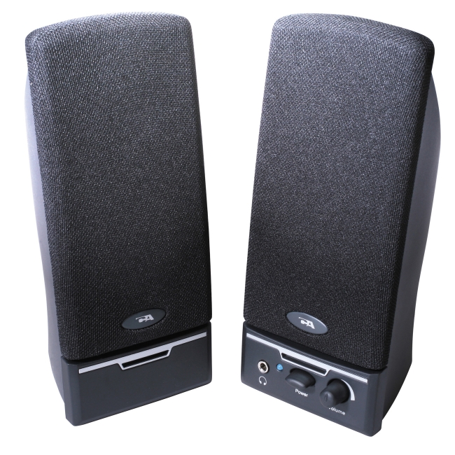 Cyber Acoustics CA-2012rb Amplified Computer Speaker System CA-2012RB