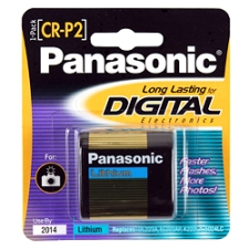 Panasonic Camera Battery CR-P2PA/1B