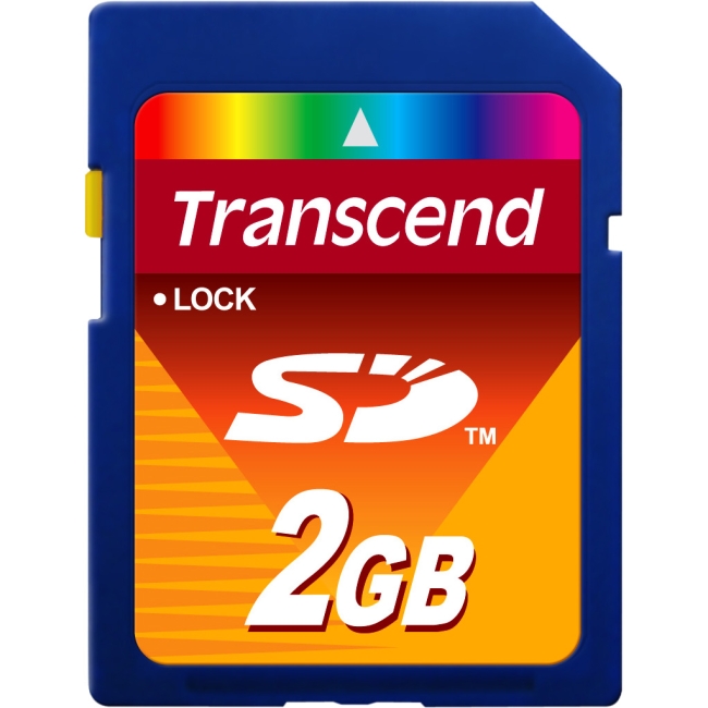2GB Secure Digital Card Transcend Information, Inc TS2GSDC