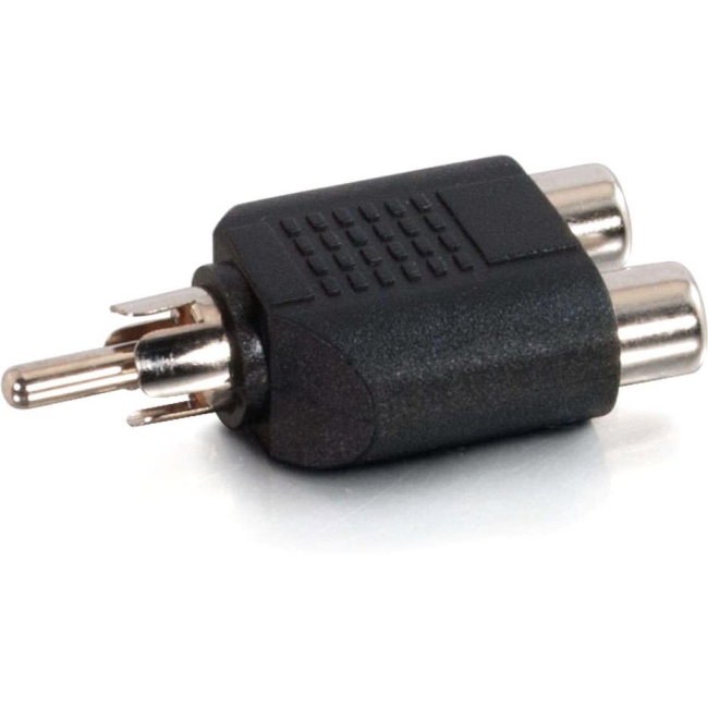 C2G RCA Male to Dual RCA Female Adapter 40650