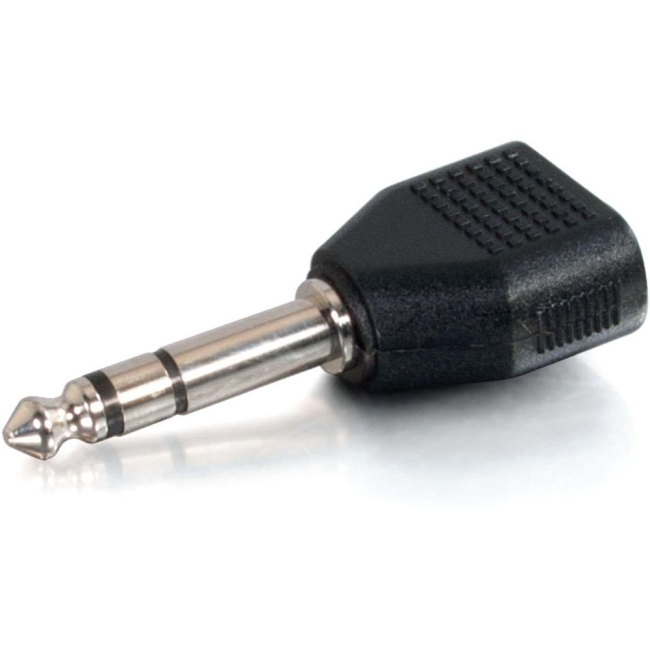 C2G 6.3mm to Dual 3.5mm Stereo Adapter 40643