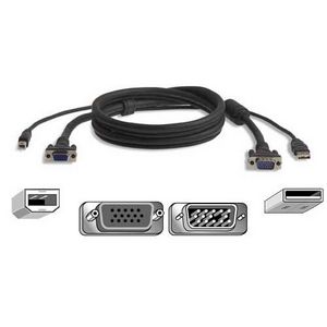 Belkin Pro Series USB KVM Cable Kit F3X1962B15