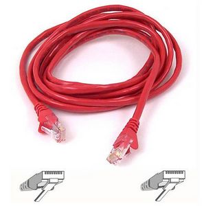 Belkin Cat5e Patch Cable A3L791-04-RED-S