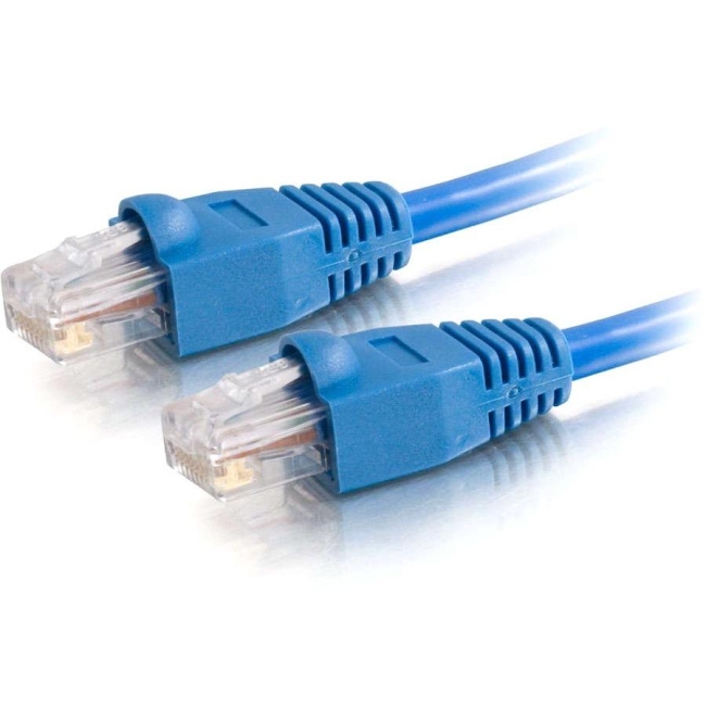 C2G 20 ft Cat5e Snagless UTP Unshielded Network Patch Cable (USA) - Blue 22826