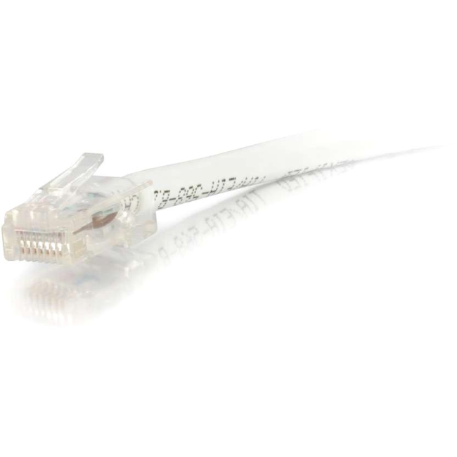 C2G 7 ft Cat5e Non Booted UTP Unshielded Network Patch Cable - White 23801