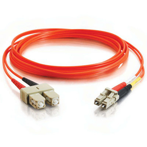 C2G Fiber Optic Duplex Multimode Patch Cable - Plenum 38616