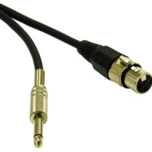 C2G Pro-Audio XLR Female to 1/4in Male Cable 40042