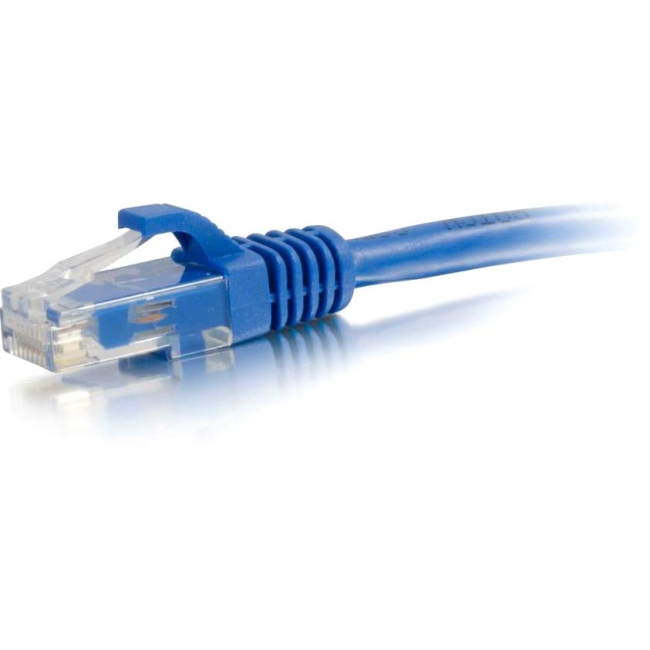 C2G 75 ft Cat5e Snagless UTP Unshielded Network Patch Cable - Blue 22146