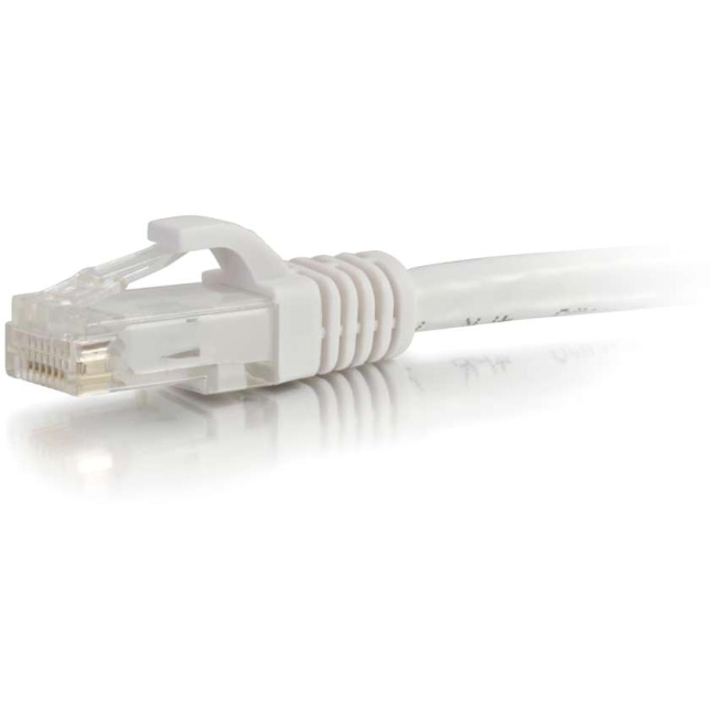 C2G 10 ft Cat5e Snagless UTP Unshielded Network Patch Cable - White 25428