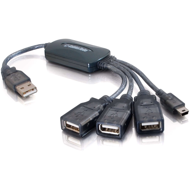 C2G 4-Port USB 2.0 Hub Cable 27402