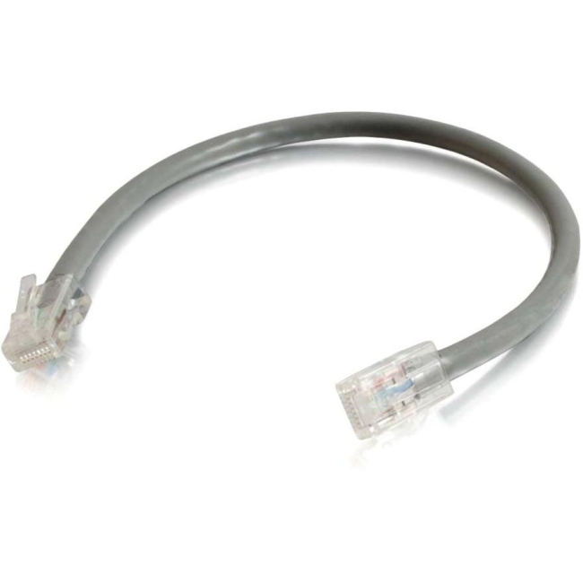 C2G 25 ft Cat5e Non Booted UTP Unshielded Network Patch Cable (25 pk) - Gray 24383