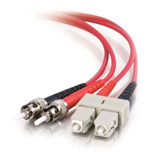 C2G Fiber Optic Duplex Patch Cable - Plenum Rated 37515
