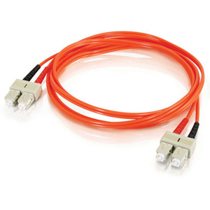 C2G Fiber Optic Duplex Multimode Patch Cable - Plenum 37863