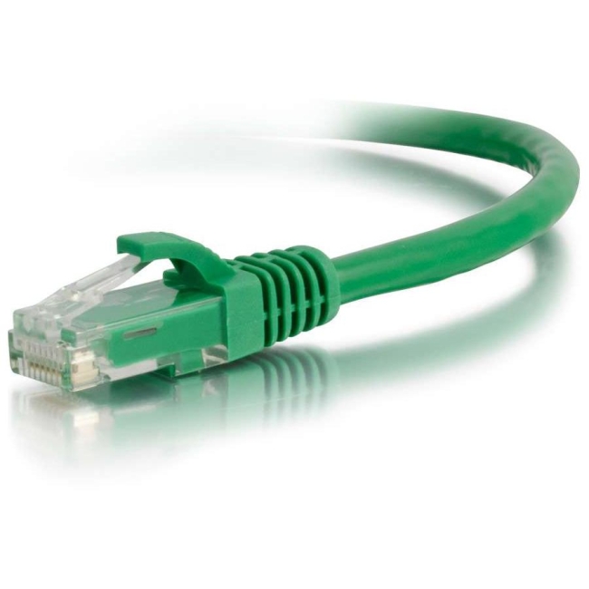 C2G 150 ft Cat5e Snagless UTP Unshielded Network Patch Cable - Green 19389