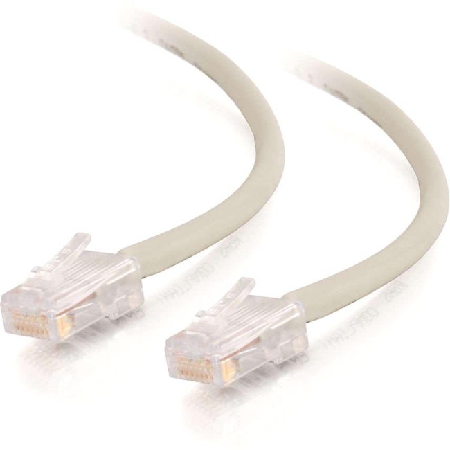 C2G 25 ft Cat5e Snagless UTP Unshielded Network Patch Cable (USA) - Gray 22836