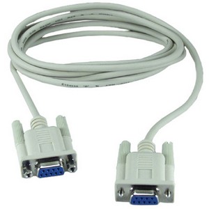 QVS Null modem cable CC2045-10N