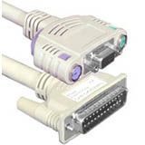 Rose Electronics UltraCable Hi-Resolution Switch to KVM Video / USB Cable CAB-CXVUSBM010