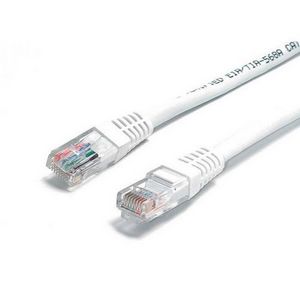 StarTech.com 10 ft White Molded Cat 6 Patch Cable C6PATCH10WH