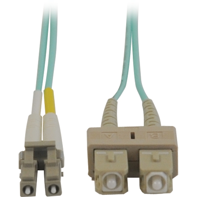 Tripp Lite Aqua Duplex Fiber Patch Cable N816-15M