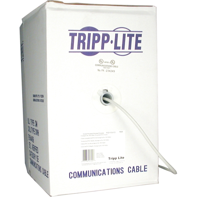 Tripp Lite Cat5e Bulk Cable N022-01K-GY