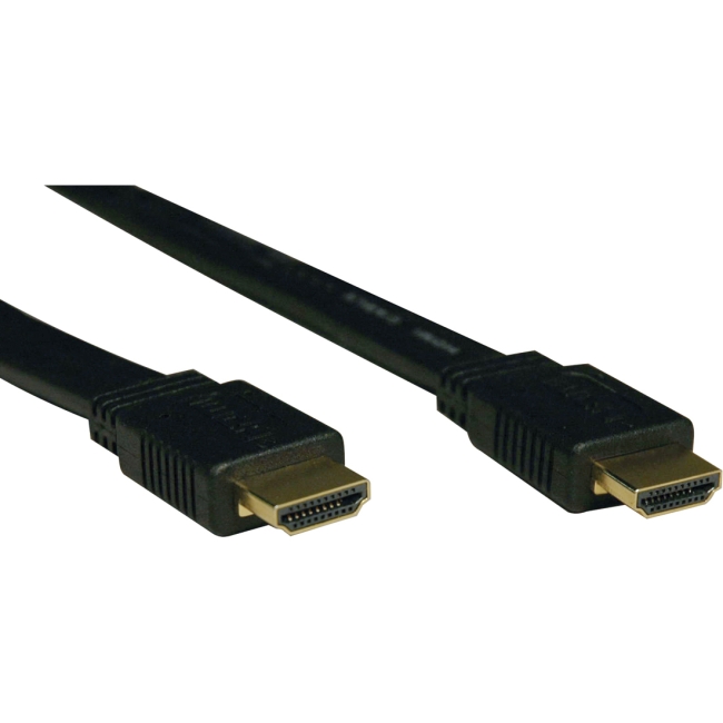 Tripp Lite Flat HDMI to HDMI Gold Digital Video Cable P568-003-FL