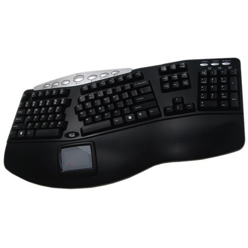 Adesso Tru-Form Pro Contoured Ergonomic Keyboard PCK-308B