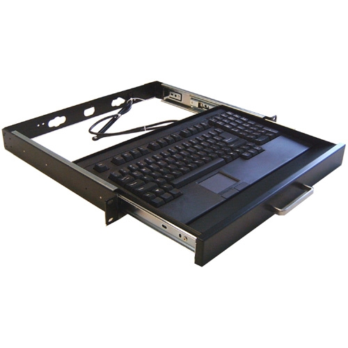Adesso 1U Rackmount Keyboard with Touchpad ACK-730PB-MRP