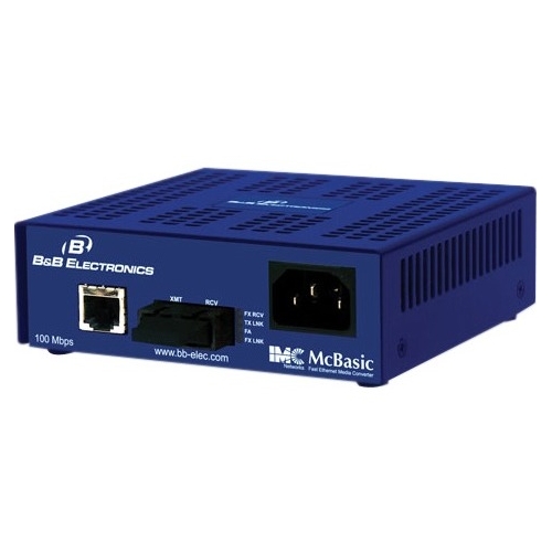 B+B 100 mbps Compact Media Converter 855-10929