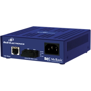 IMC McBasic UTP to Fiber Media Converter 855-10930