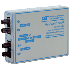 Omnitron FlexPoint Fast Ethernet Transceiver 4412-2