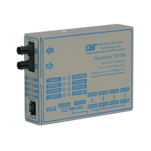 Omnitron FlexPoint Fast Ethernet Media Converter 4343-2