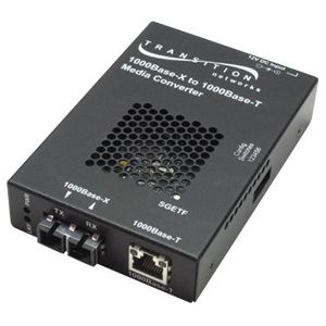 Transition Networks Gigabit Ethernet Media Converter SGETF1029-110-NA SGETF1029-110