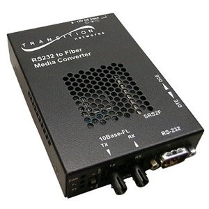 Transition Networks RS232 Copper to Fiber Media Converter with Remote Management SRS2F3113-100-NA SRS2F3113-100
