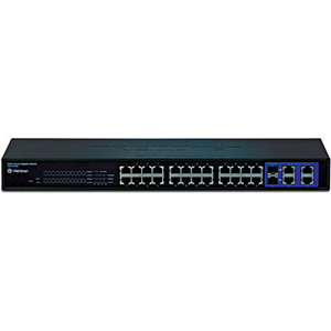 TRENDnet 24-Port 10/100Mbps Web Smart Switch TEG-424WS