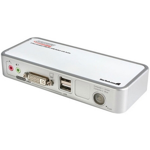 StarTech.com 2 Port USB DVI KVM Switch Kit w/ Cables SV211KDVI