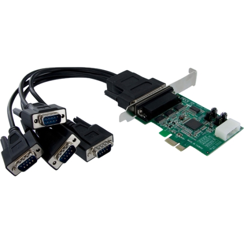 StarTech.com 4-Port UART Multiport Serial Adapter PEX4S952 16950