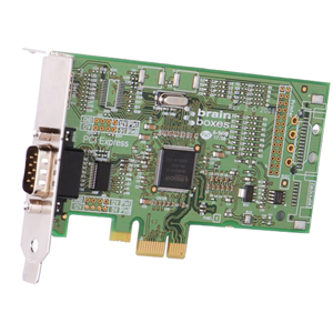 Brainboxes 1-Port PCI Express Serial Adapter PX-235-001 PX-235