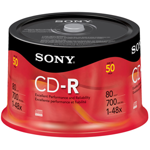 Sony CD-R Media 50CRM80RS