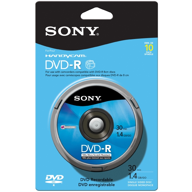 Sony DVD-R Media 10DMR30RS1H