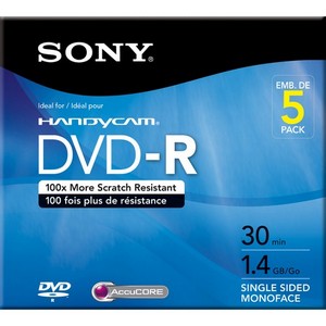 Sony DVD-R Media 5DMR30R1H
