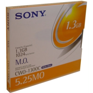 Sony Corporation 5.25" Magneto Optical Media CWO1300C