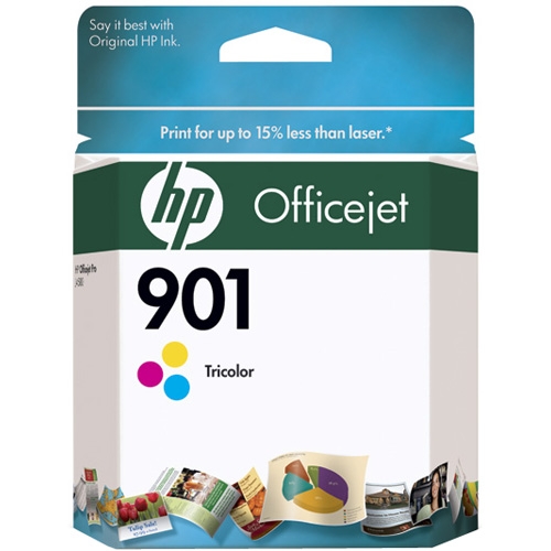 HP Tri-Color Ink Cartridge CC656AN#140 901