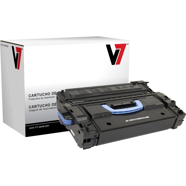 V7 Black Toner Cartridge For HP LaserJet 9000, 9000N, 9000DN, 9000HNF, 9000HNS V743XG