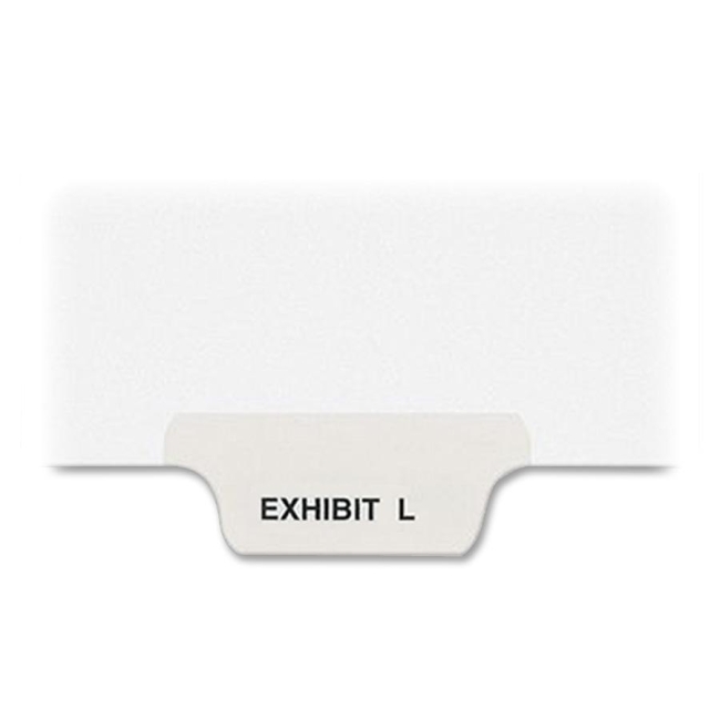 Avery Individual Bottom Tab Legal Exhibit Dividers 12385 AVE12385