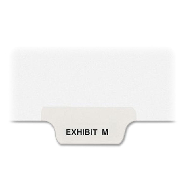 Avery Individual Bottom Tab Legal Exhibit Dividers 12386 AVE12386