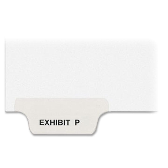 Avery Individual Bottom Tab Legal Exhibit Dividers 12389 AVE12389