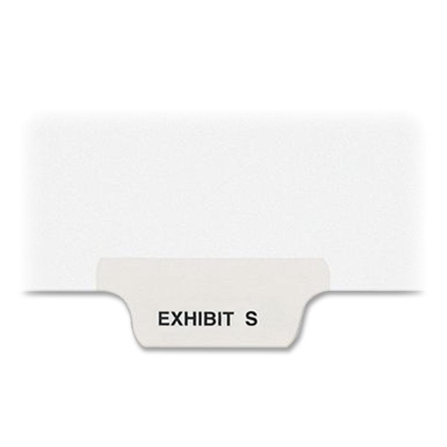 Avery Individual Bottom Tab Legal Exhibit Dividers 12392 AVE12392