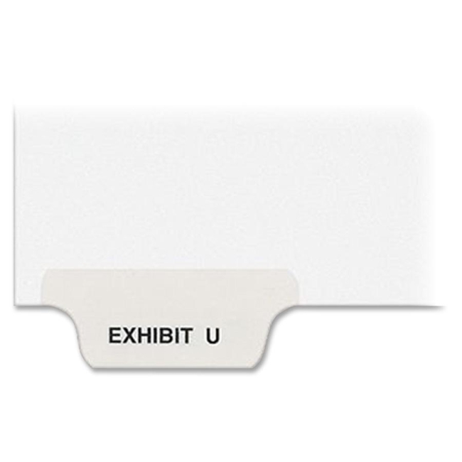 Avery Individual Bottom Tab Legal Exhibit Dividers 12394 AVE12394