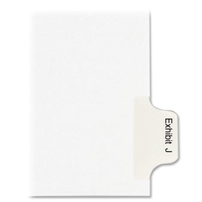 Avery Legal Exhibit Index Divider 82116 AVE82116