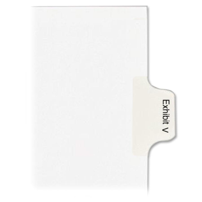 Avery Legal Exhibit Index Divider 82128 AVE82128